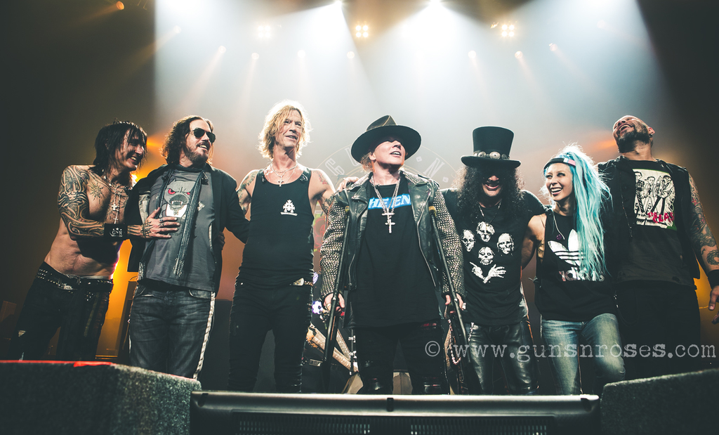 Guns N' Roses @Las Vegas, ph. by Katarina Benzova