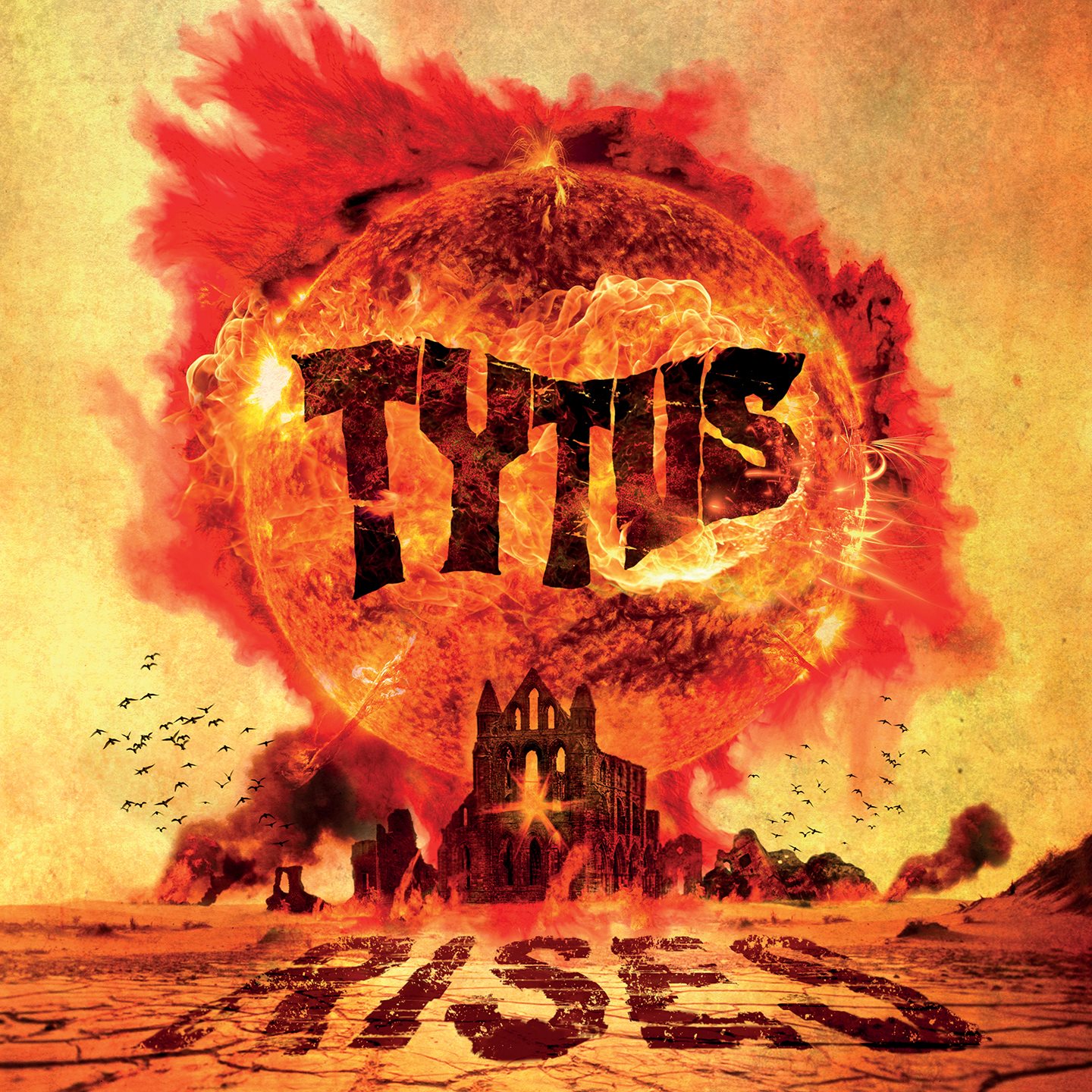 Tytus, 'Rises', Sliptrick Records (2016), artwork by Conny Ochs