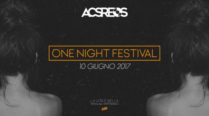 One Night Festival: il 10 giugno dodici ore di musica agli ex Alberoni di Staranzano