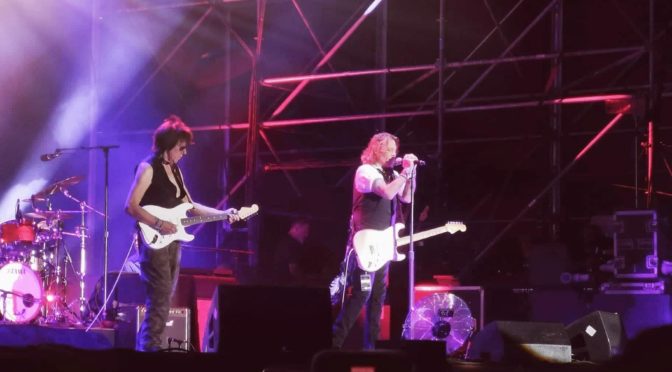 Jeff Beck, Johnny Depp & Band @Pordenone Blues Festival, 20.7.2022