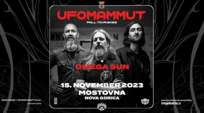 Ufomammut e Omega Sun al Mostovna mercoledì 15 novembre
